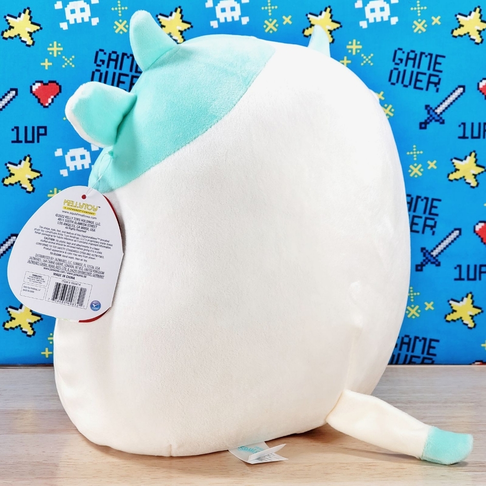 Squishmallow Belana the Valentine's Day Cow 11" 2022 UltraSoft Stuffed Plush NWT - Picture 5 of 12